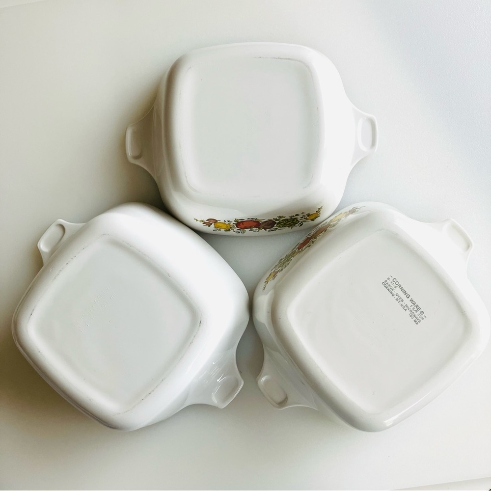 Corningware Spice O’ Life & White Petite Pans - Picture 7 of 13